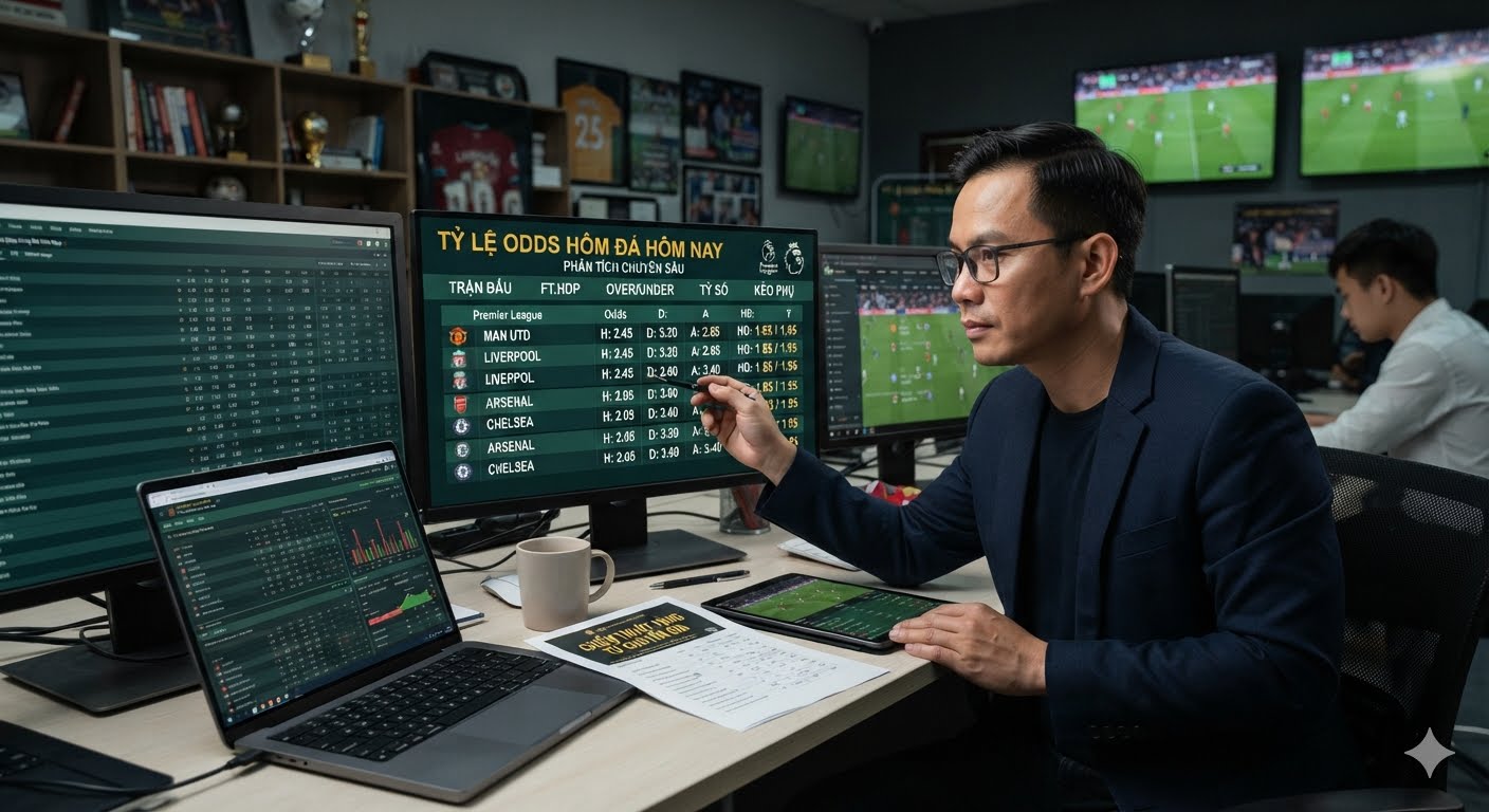 các trận bóng hôm nay